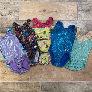 K-Bee GK Leotard Bundle Gymnastics Leos Size CM
